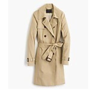 J.Crew Icon trench coat, LIGHT KHAKI - Size 000